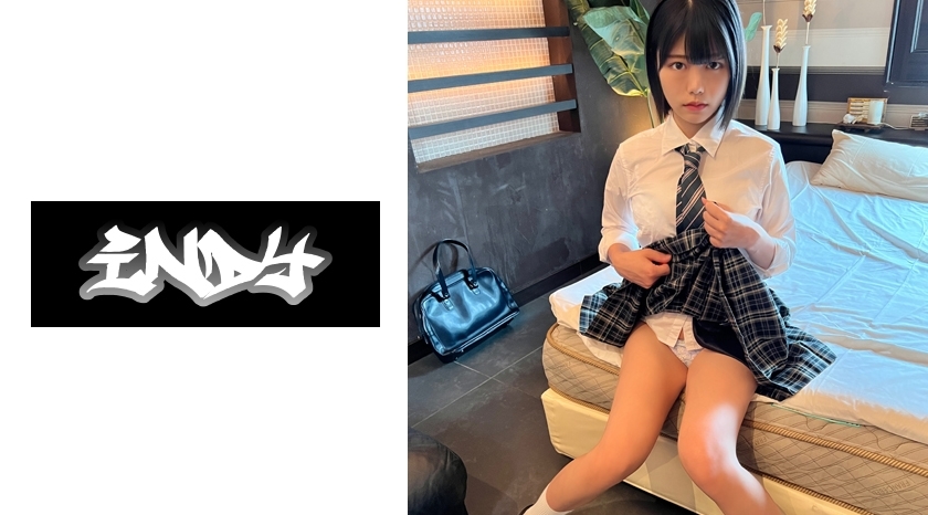 POK-049 Gonzo [Personal shooting] P activity with a cute and beautiful girl with short hair_played creampie on a girl in uniform with hidden big breasts who hates it